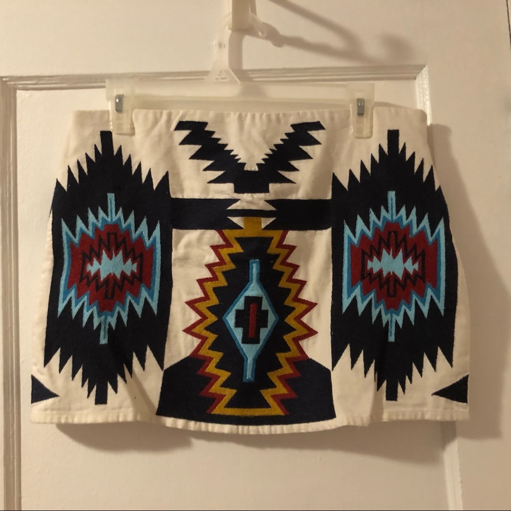 Zara Trafaluc Embroidered skirt ASO Cosima Niehaus